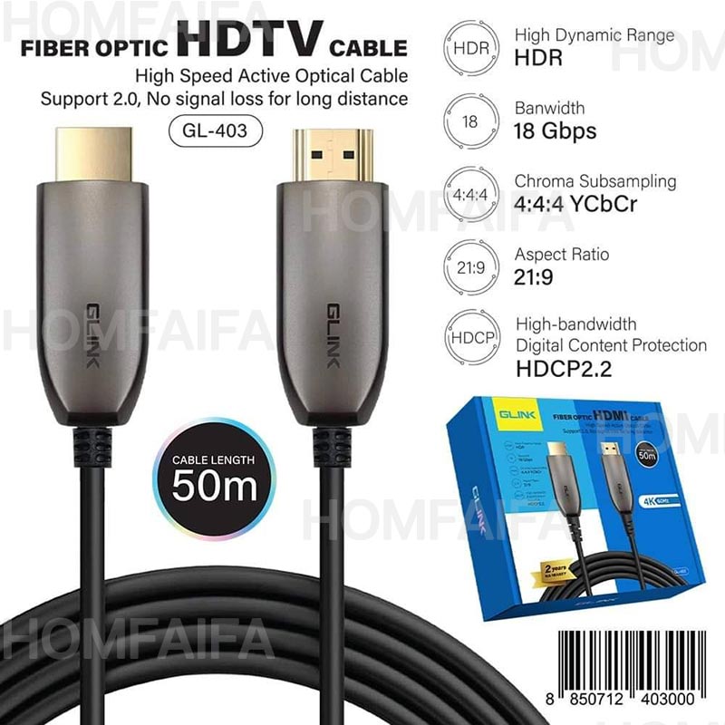 G Link Fiber optic HDTV Cable