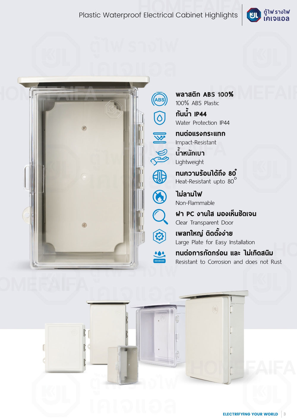 KJL Catalogue KJL PLAS Series 3