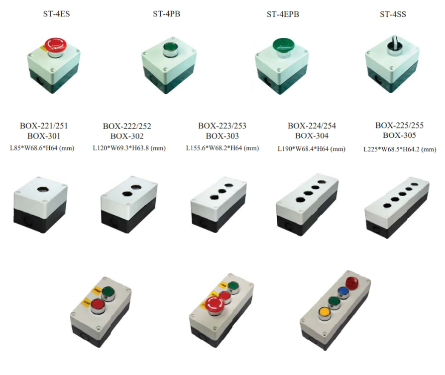 Cikachi push button switch