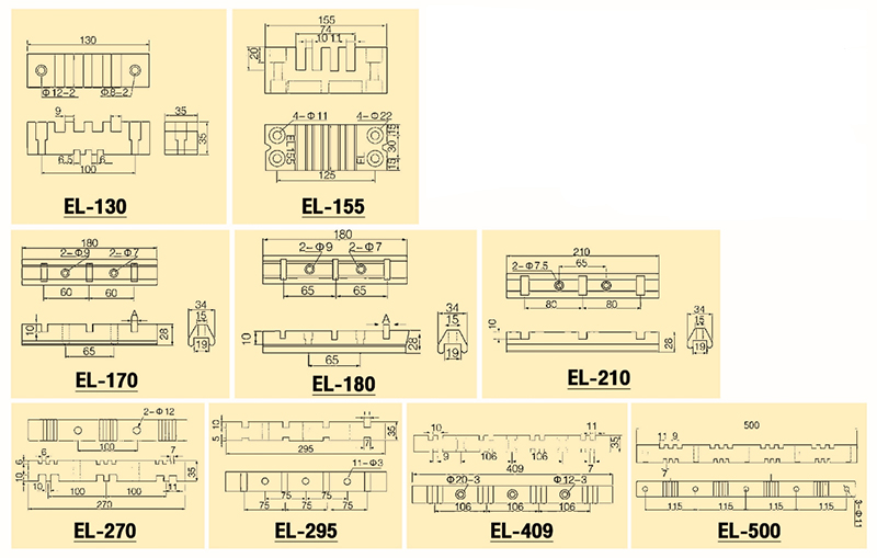 Bus bar support 1