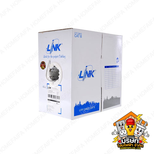 LINK สาย LAN CAT6 UTP Cable ภายในและภายนอก