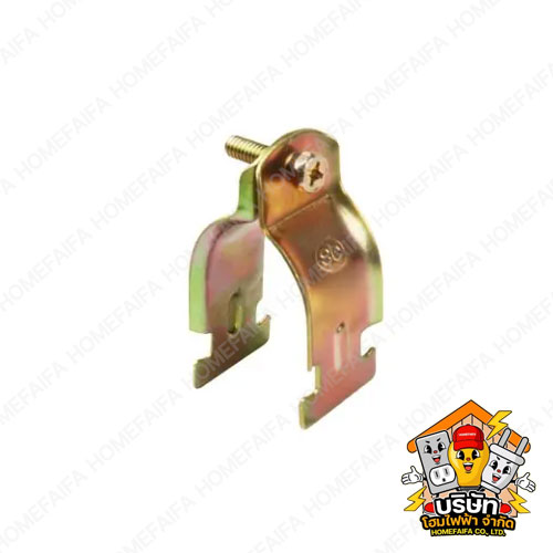 แคล้มประกับจับท่อบาง EMT ชุบรุ้ง