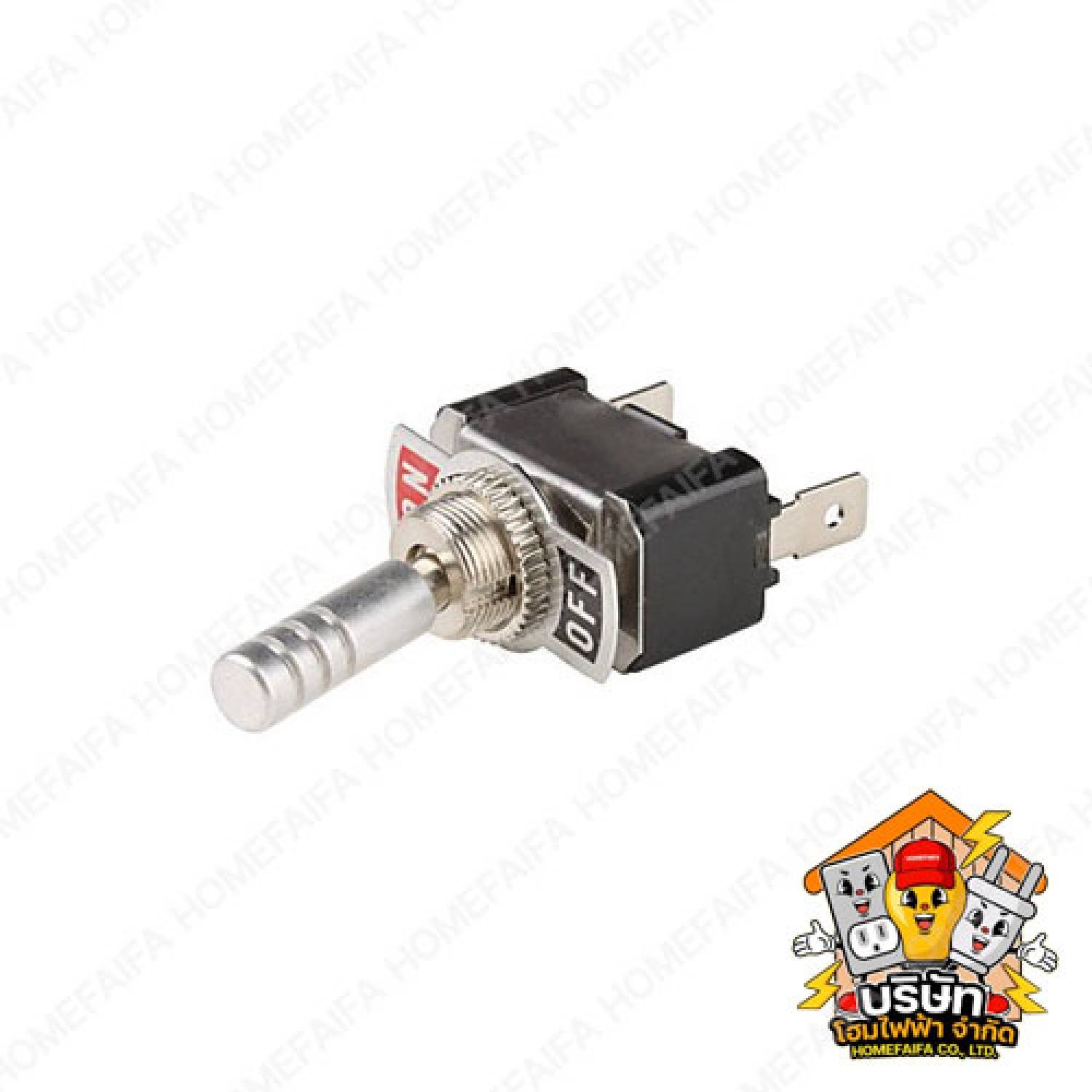 สวิตช์โยก (สวิตช์รถยนต์) แบบ 2 ขาและ 3 ขา